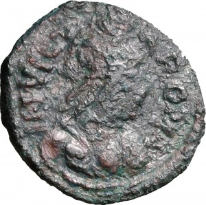 1794D Mezzo follis da 20 nummi 526-534 Albero tra due aquile Roma Bronzo