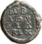 1800R Quarto di follis da 10 nummi 549-552 Iscrizione entro corona di alloro Roma Bronzo