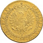 33D 4 zecchini da 36 lire 1745 Annunciazione Torino Oro