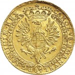 2661D 4 zecchini da 36 lire 1747 Annunciazione Torino Oro
