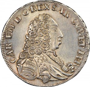 89D Lira da 20 soldi 1732 Scudo a cartoccio 1° tipo Torino Argento