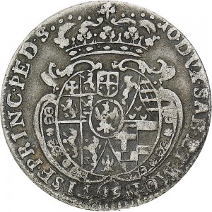 107R Mezza lira da 10 soldi 1742 Scudo sagomato 2° tipo Torino Argento