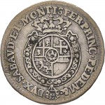 308R Ottavo di scudo da 0,15 lire 1755 Scudo rotondo Torino Argento