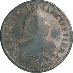 67D Scudo da 5 lire 1733 Scudo sagomato Torino Argento