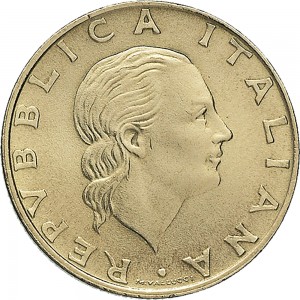 1928D 200 lire 1998 Ingranaggio dentato Roma Bronzital