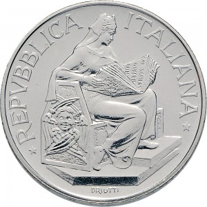 2484D 500 lire 1993 Università di Pisa Roma Argento
