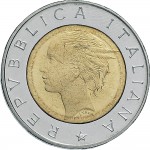 1894D 500 lire 1994 Luca Pacioli Roma Acmonital e Bronzital
