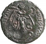 1798R Follis da 40 nummi 534-536 Vittoria Roma Bronzo