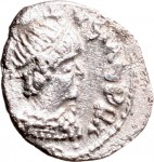 1792D Quarto di siliqua 493-498 Monogramma Mediolanum o Ticinium Argento