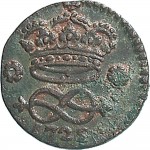 7R 2 Denari 1725 Nodo di Savoia Torino Rame