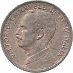 1571D 1 centesimo 1910 Italia marinara Roma Rame