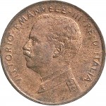 1574D 1 centesimo 1912 Italia marinara Roma Rame