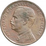 1575D 1 centesimo 1913 Italia marinara Roma Rame