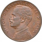 1556D 2 centesimi 1911 Italia marinara Roma Rame