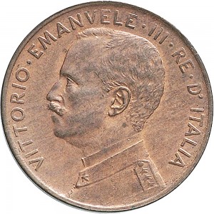 1559D 2 centesimi 1915 Italia marinara Roma Rame