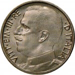 2624D 50 centesimi 1918 Giustizia su quadriga di leoni 1° tipo Roma Nichelio Prova