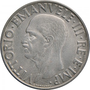 1626D 1 lira 1940 XVIII Aquila romana 2° tipo Roma Acmonital