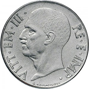 1654D 20 centesimi 1941 XIX Italia fascista 2° tipo Roma Acmonital