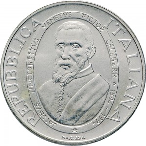 2498D 1.000 lire 1994 Tintoretto Roma Argento