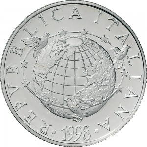 2524D 2.000 lire 1998 Anno Duemila 1° tipo (L