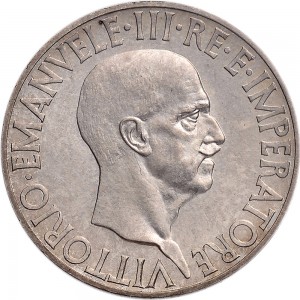 1598D 10 lire 1941 XX Italia marinara Roma Argento