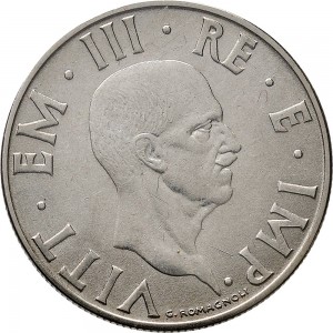 1612D 2 lire 1939 XVIII Aquila romana 2° tipo Roma Acmonital