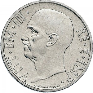 1646D 20 centesimi 1938 XVII Italia fascista 1° tipo Roma Nichelio